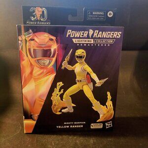 Hasbro Power Ranger Lightning Collection Remastered Mighty Morphin Yellow Ranger